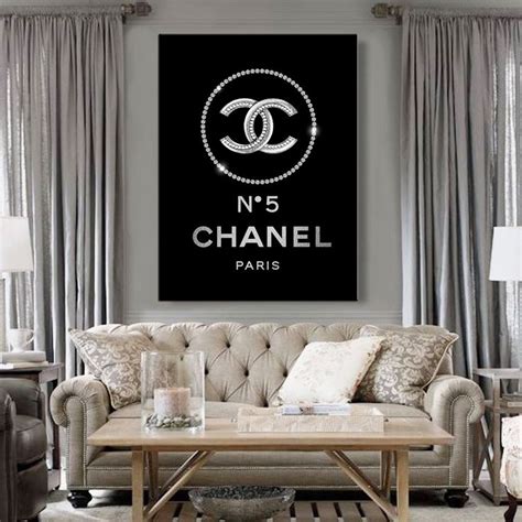 coco chanel canvas wall art